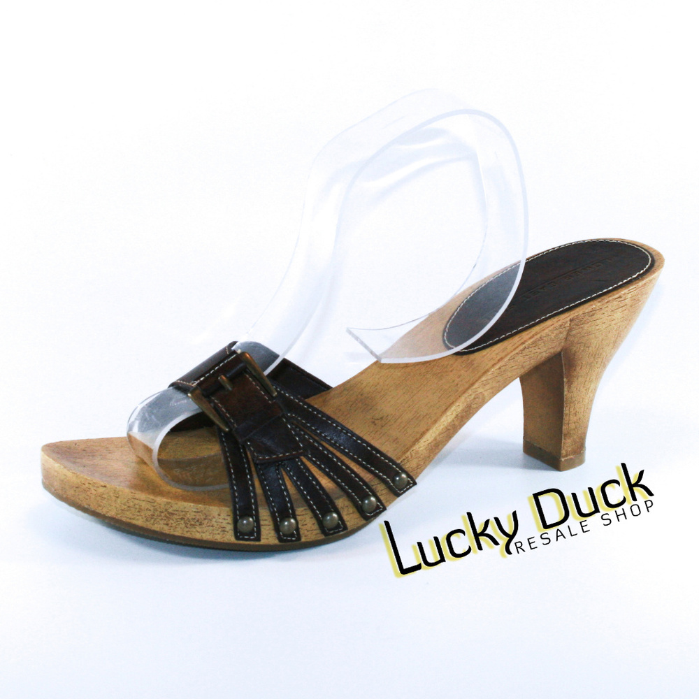 Lower East Side Strappy Heels Women's Brown SZ 10